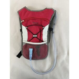 Avalanche Explorer Hydration Bag w/Interior‎ Reservoir 34 oz Capacity Red/Gray